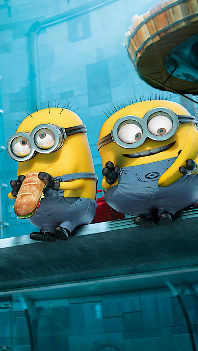 Minions Despicable Me iPhone 5s Wallpaper