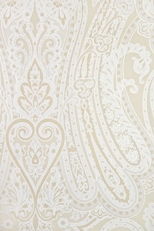 Mulberry Paisley Wallpaper Large Bold Design In