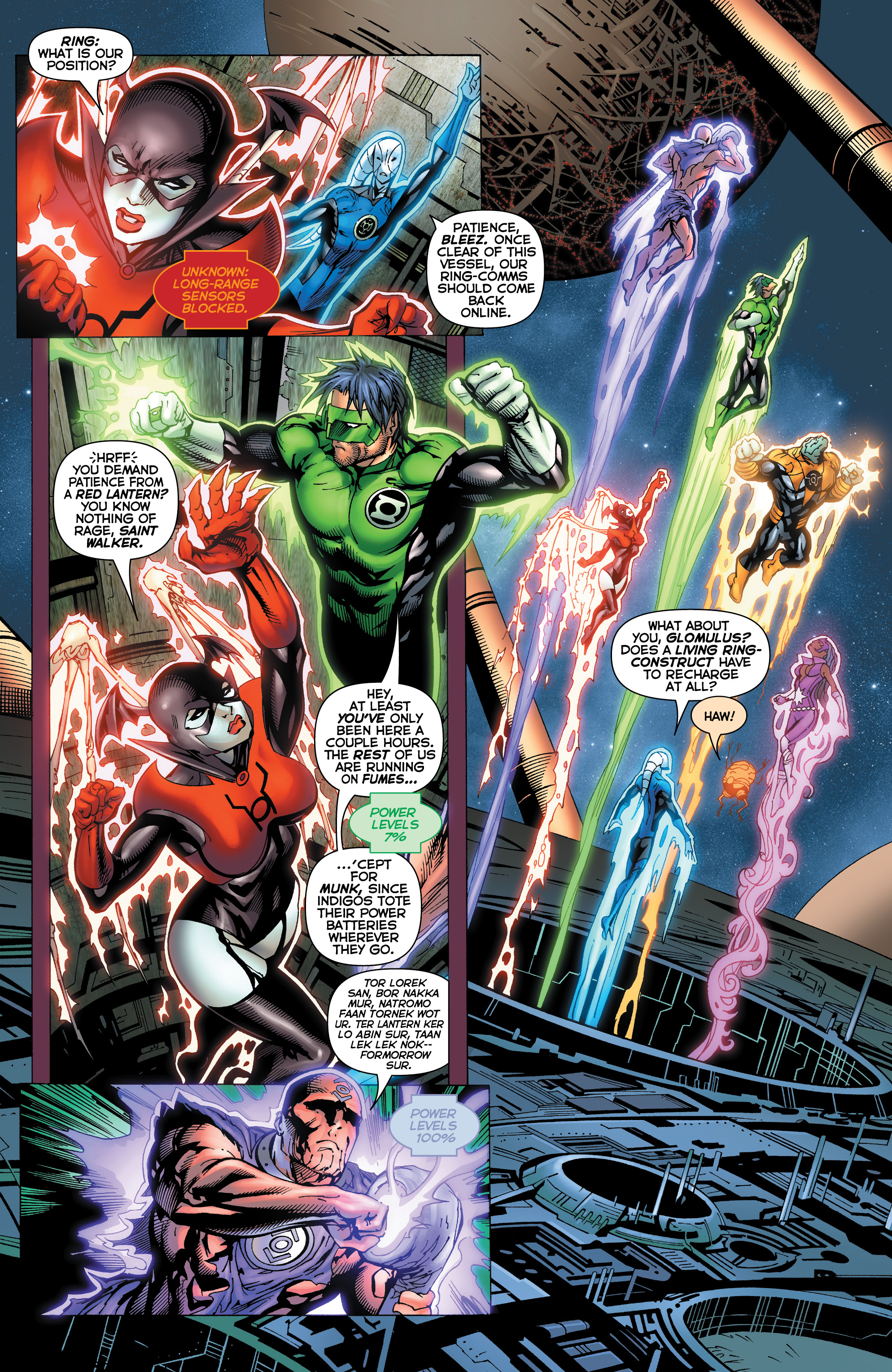 Green Lantern New Guardians Wallpaper Ics Hq