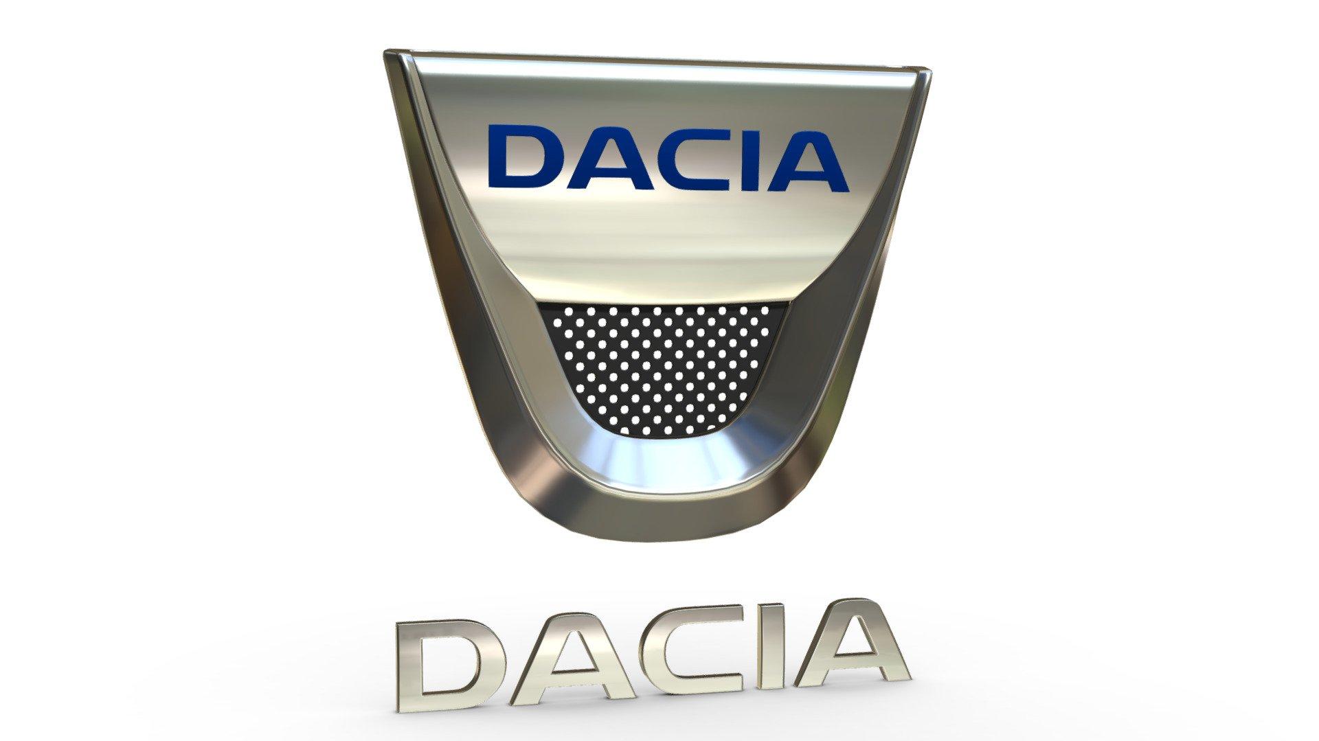 Dacia Logo 3d Model By Polyart Ivan2020 073b6c6