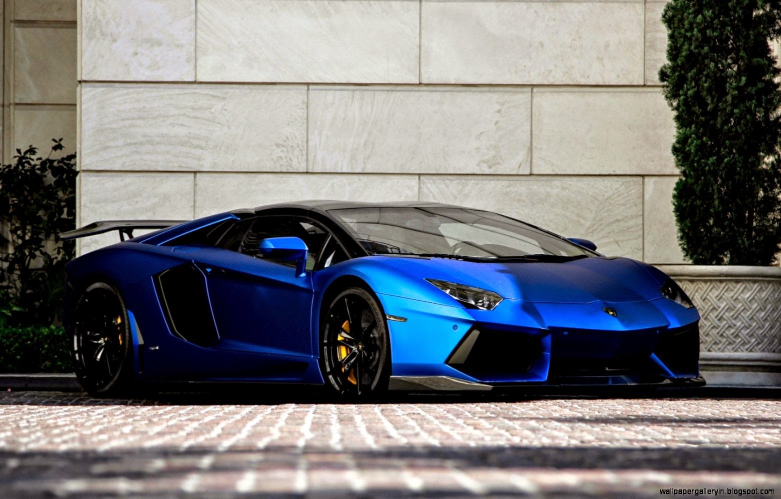 93+ Blue Lambo Wallpapers on WallpaperSafari