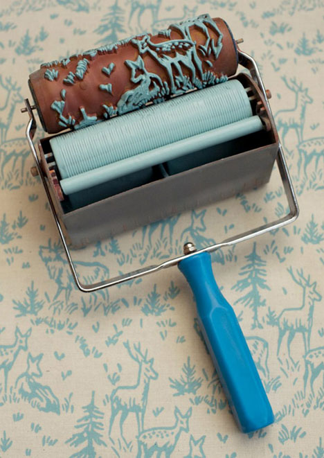 Wallpaper Paint Rollers Cool Classic Patterns DIY Style Urbanist