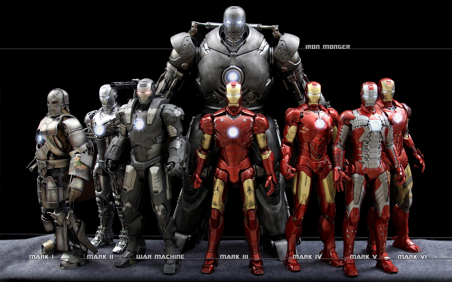 Iron Man Wallpaper Suits