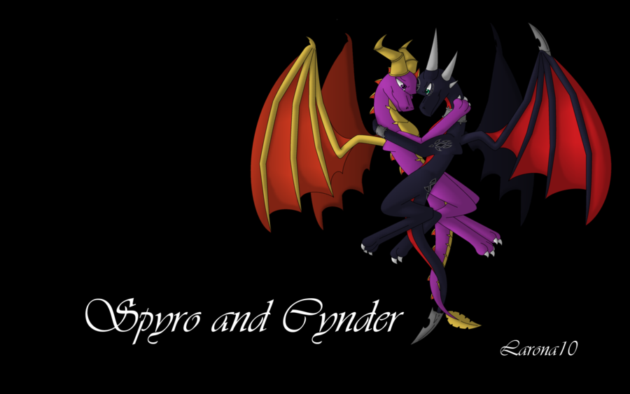Spyro And Cynder Wallpaper By Slynoodles
