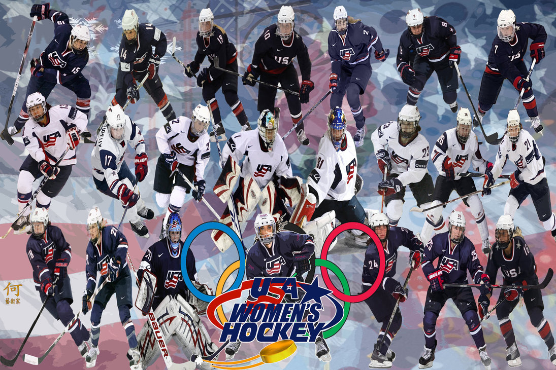 Usa Hockey Crest Wallpaper