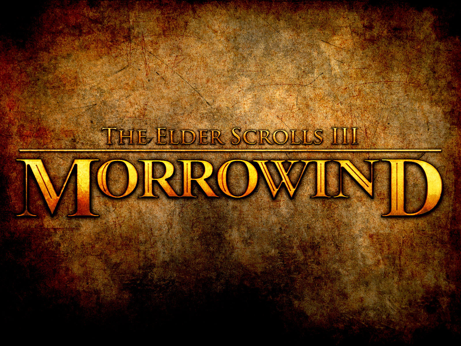 Games Wallpaper Tes Morrowind Logo