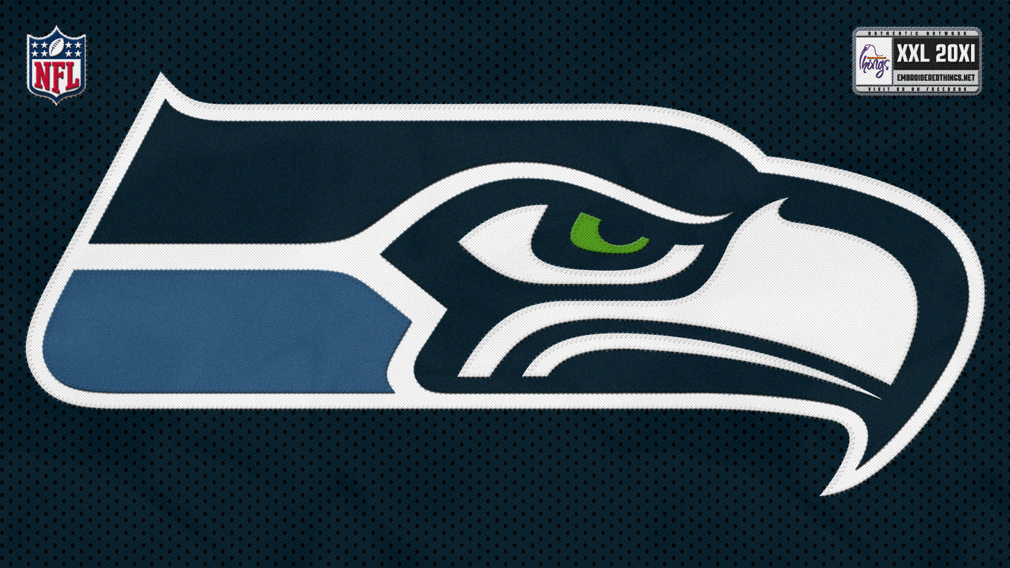 Seattle Seahawks Nfl Football Sport Logo Wallpaper Background