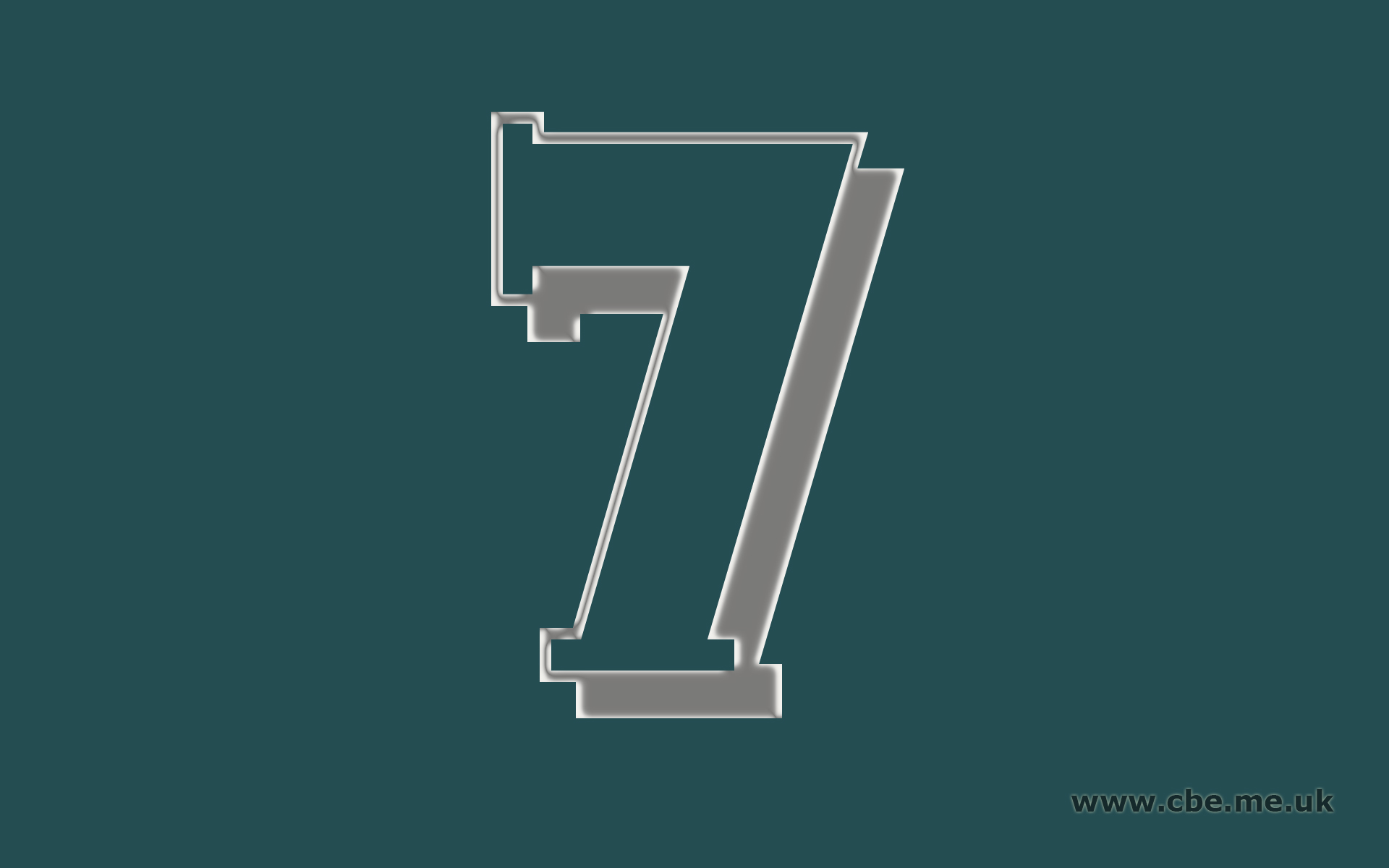 7 number wallpaper hd