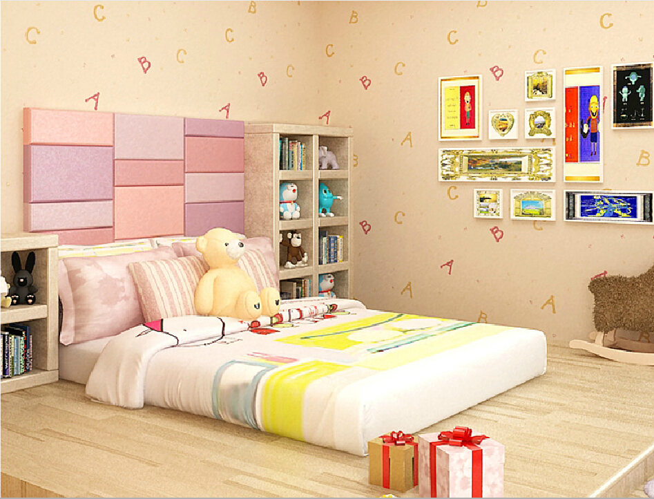 Kids Room Wallpaper Alphabet New Home 947x722