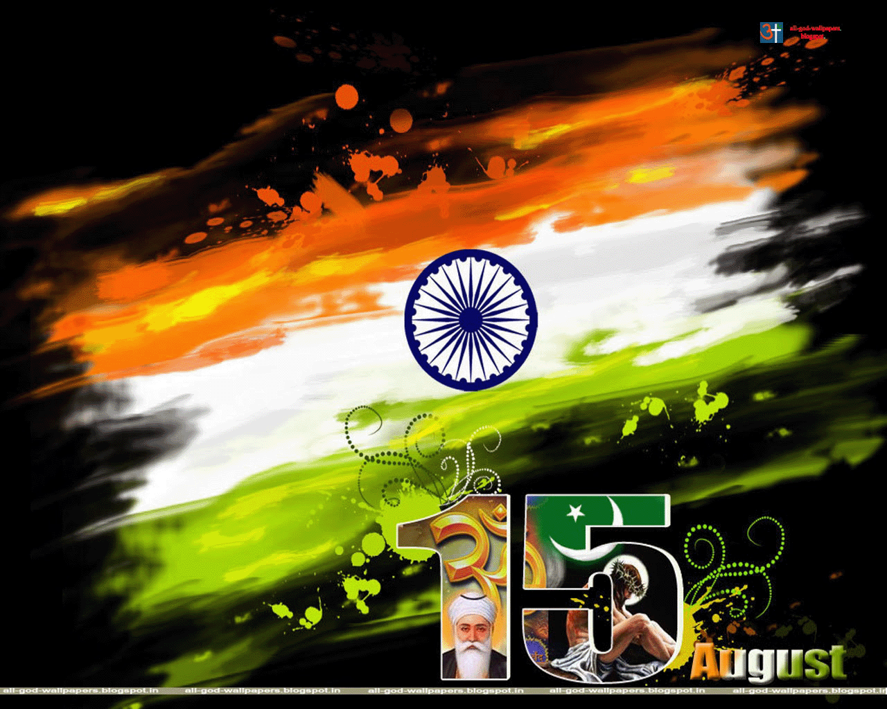 Independence Day India Flag Wallpaper God