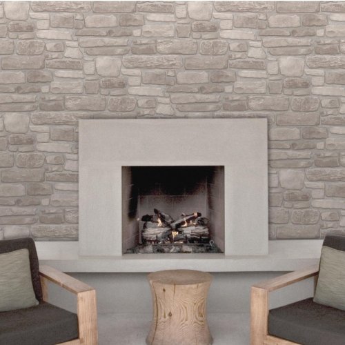 Satisfied With Troutbeck Super Realistic Stone Brick Effect Wallpaper