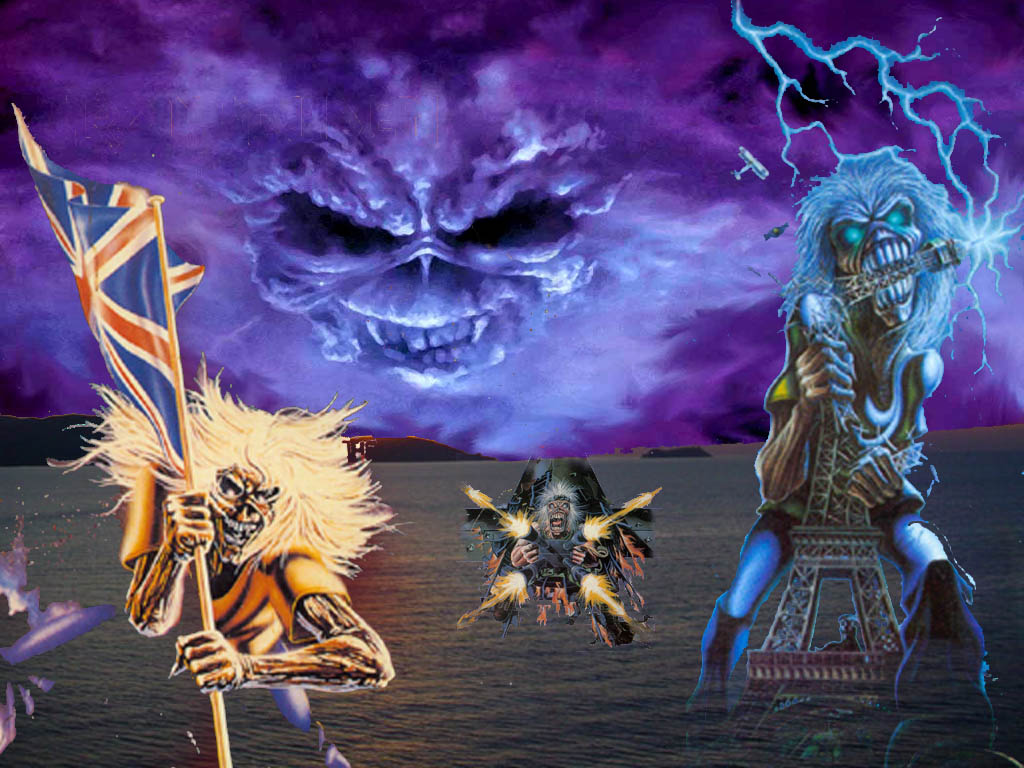 Iron Maiden Wallpaper Number By Painkillers