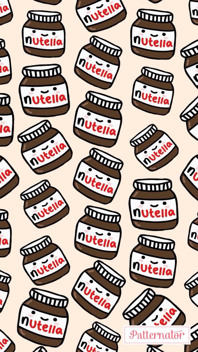 Nutella Wallpaper iPhonewallpaper iPhone Cute Art