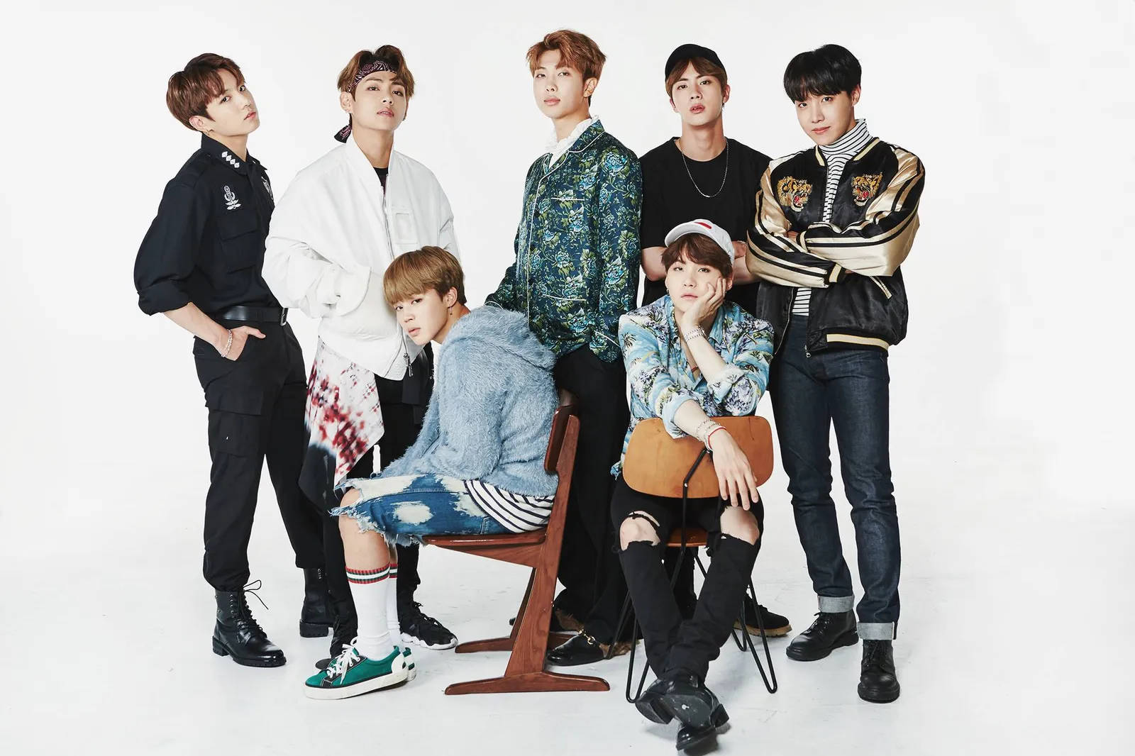 Cute Bts Group Wallpaper