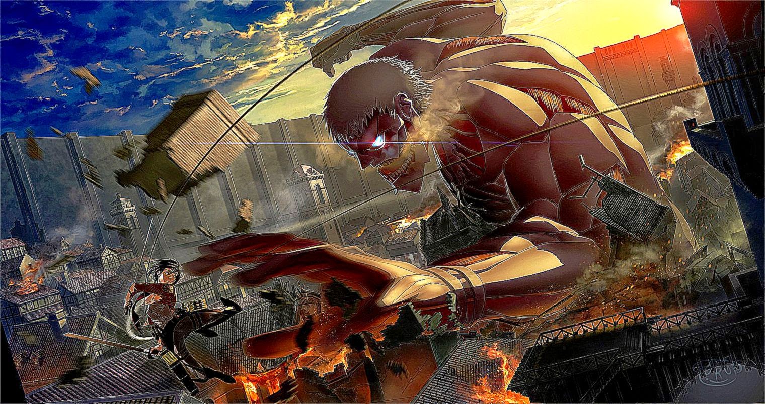 151 Attack On Titan Wallpapers Attack On Titan Backgrounds 1520x804