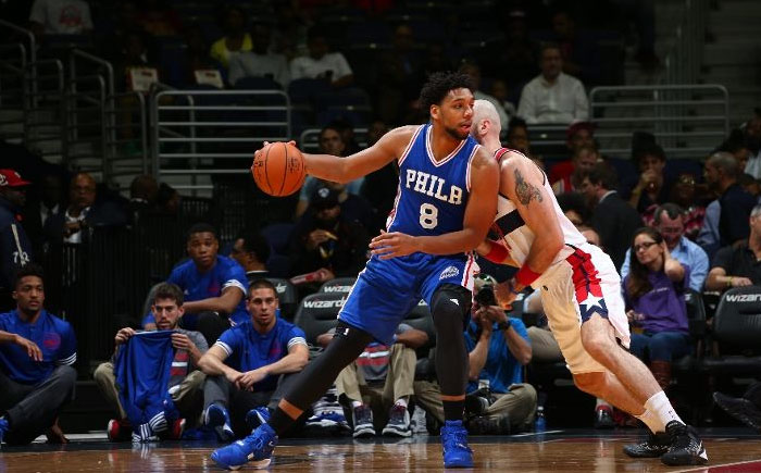 Jahlil Okafor Shows Off His Fadeaway Jumper In 76ers Debut 12pts