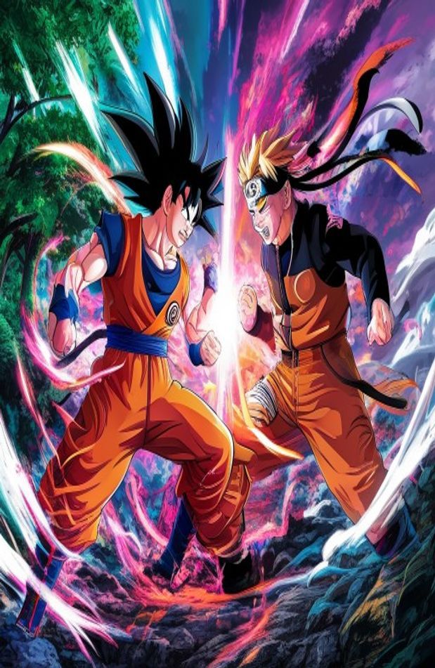 Goku And Naruto Wallpaper