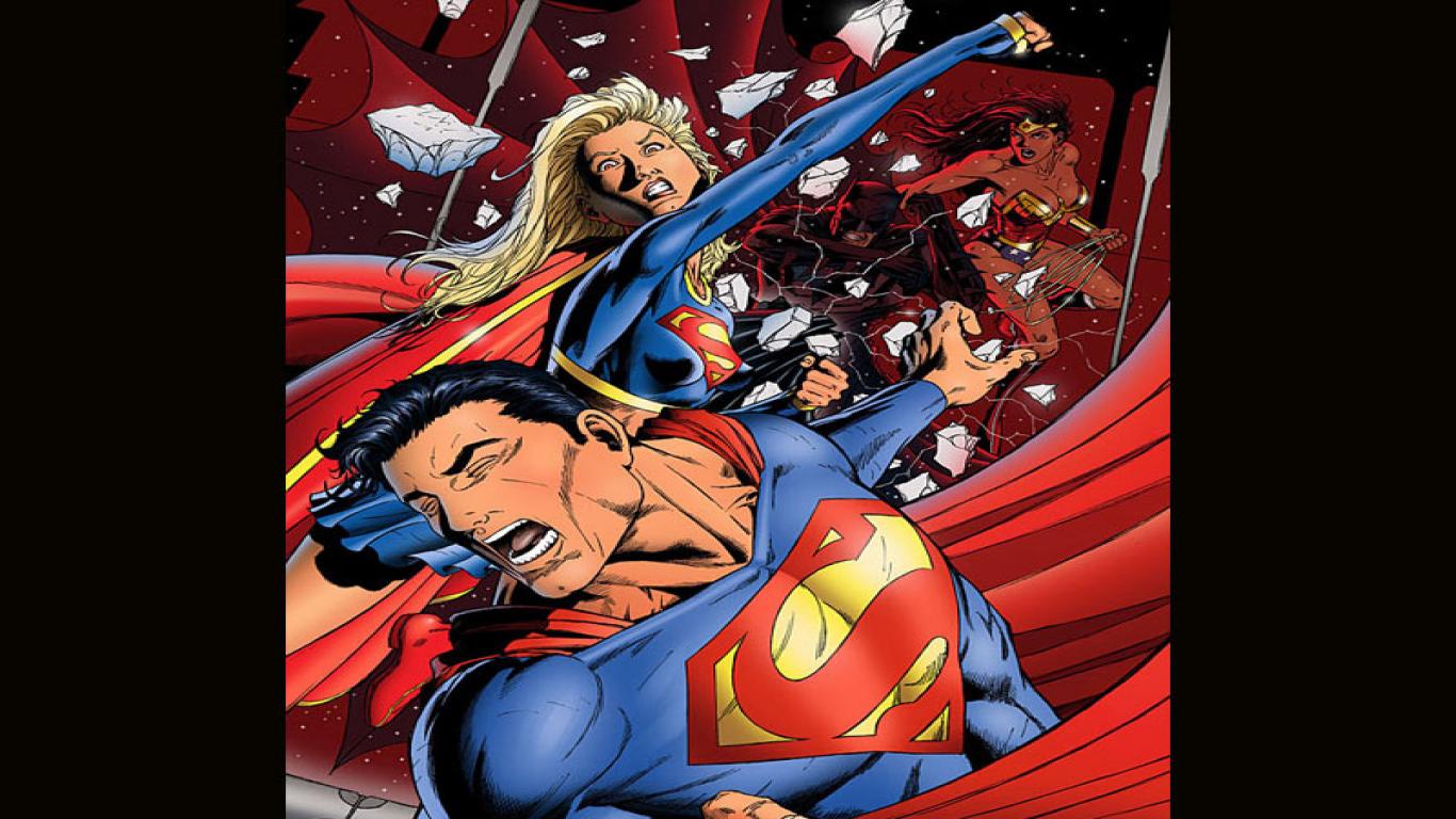 HD Supergirl Vs Superman
