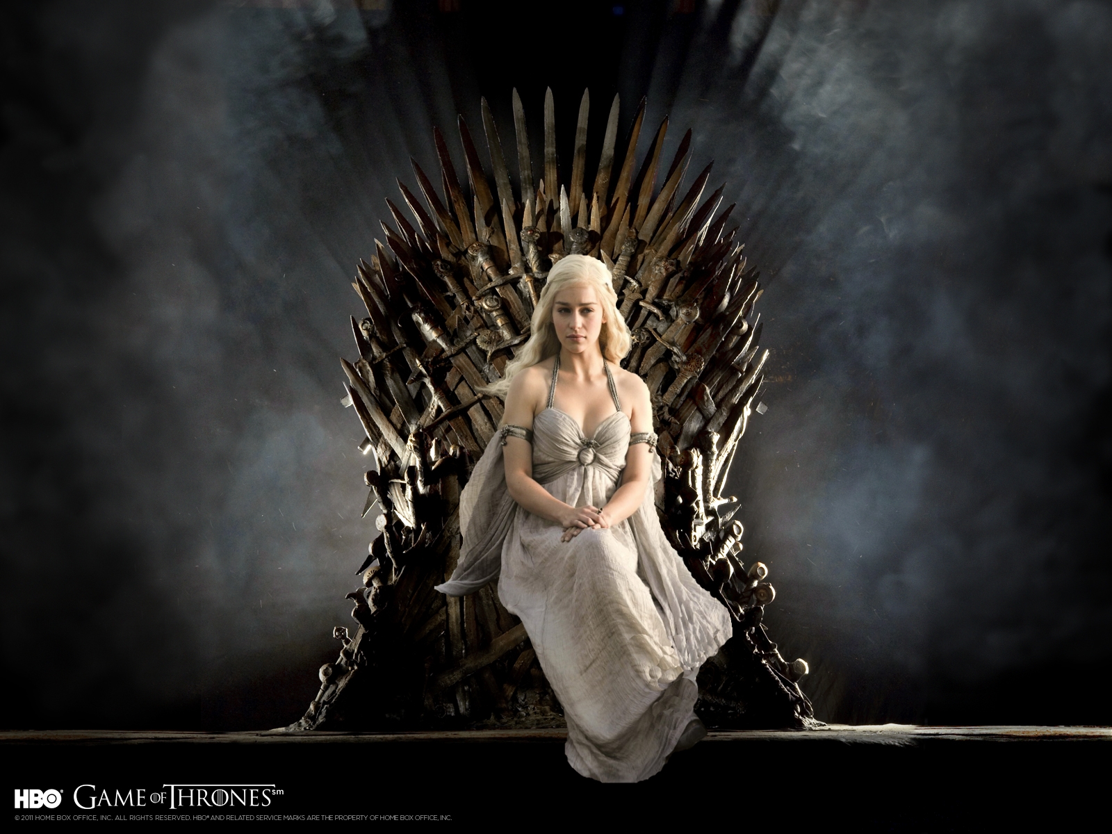 Daenerys Targaryen Iron Throne Game Of Thrones Wallpapers 1600x1200