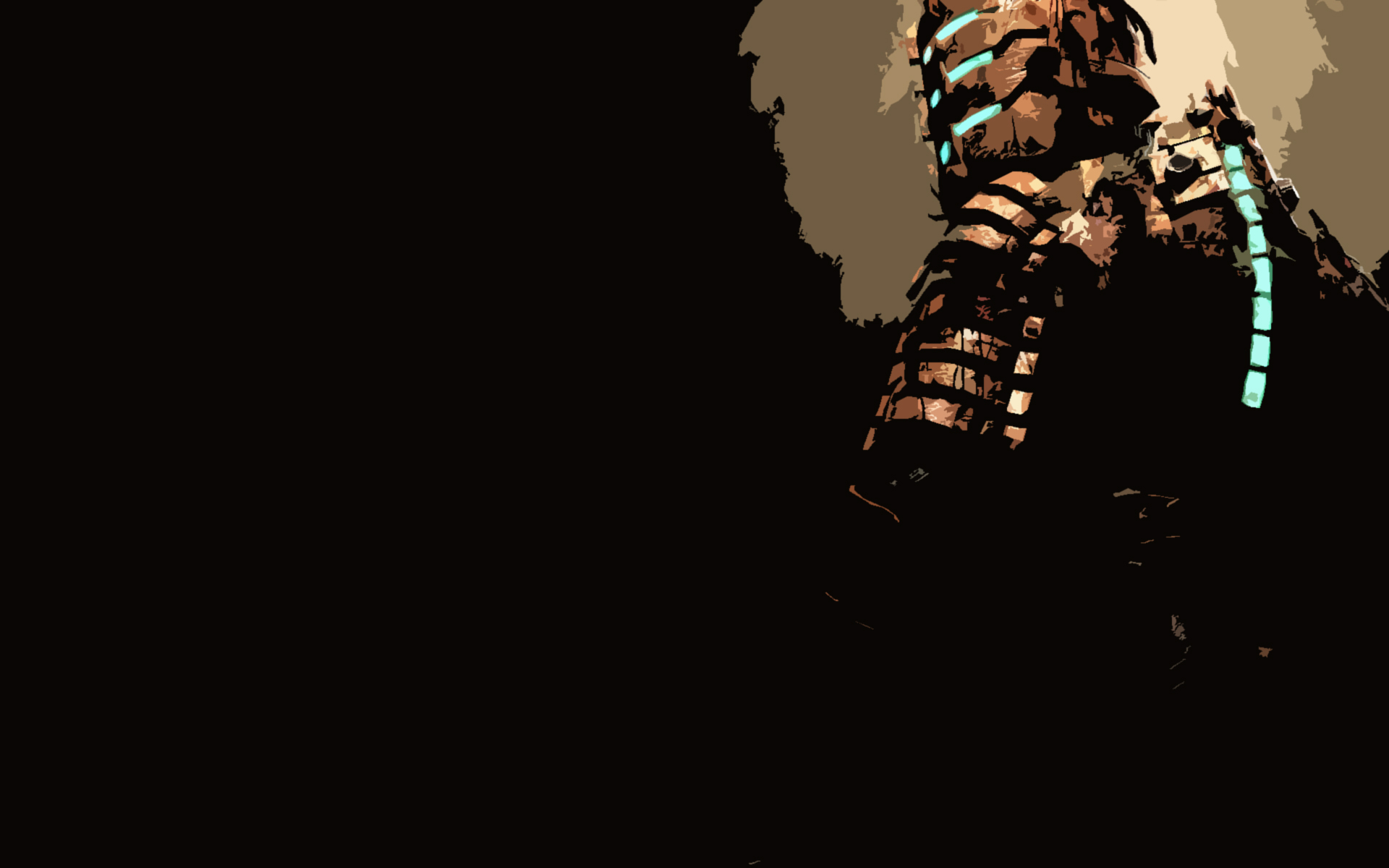Isaac Clarke Games HD Wallpaper Color Palette Tags Dead Space