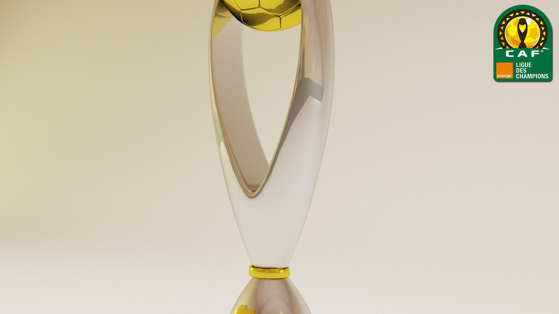 3D model CAF Champions League trophe CGTrader