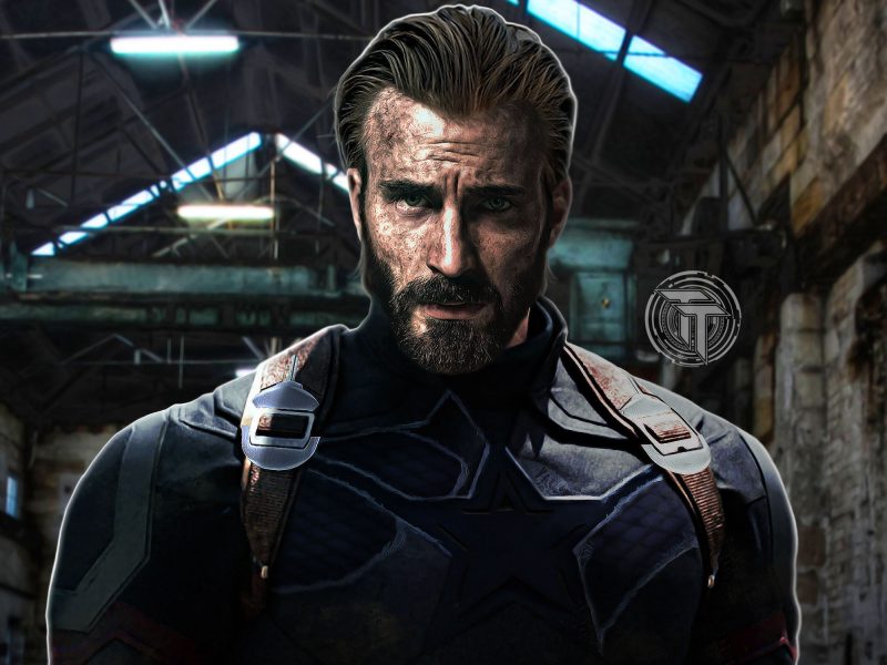 Captain America Beard Avengers Infinity War