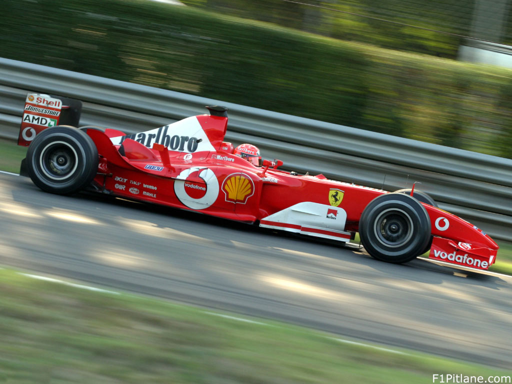 F1 Wallpaper   Formula One Wallpaper   Schumacher Ferrari F1 Pitlane