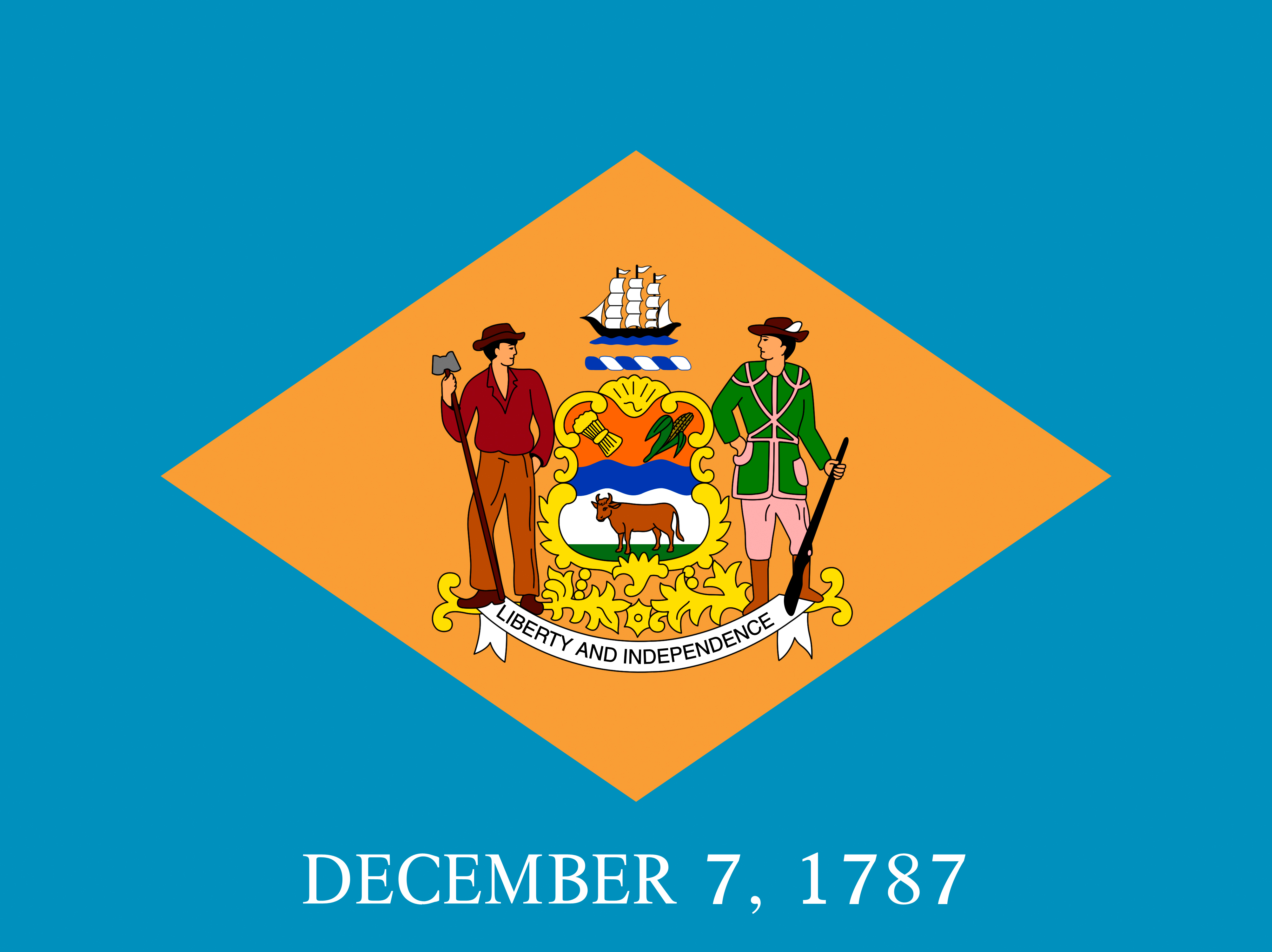 Image Usa Delaware Flag