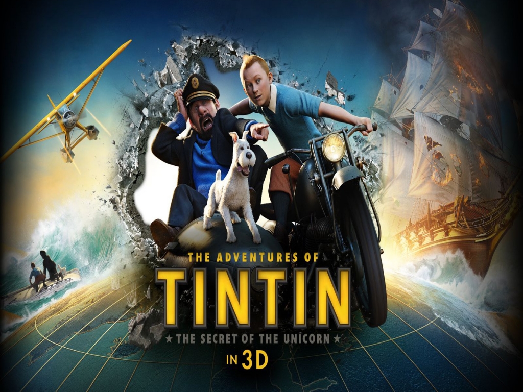 Movies Wallpaper The Adventures Of Tintin 3d Pixel