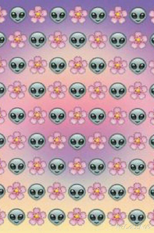 Background Background Emoji Alien And
