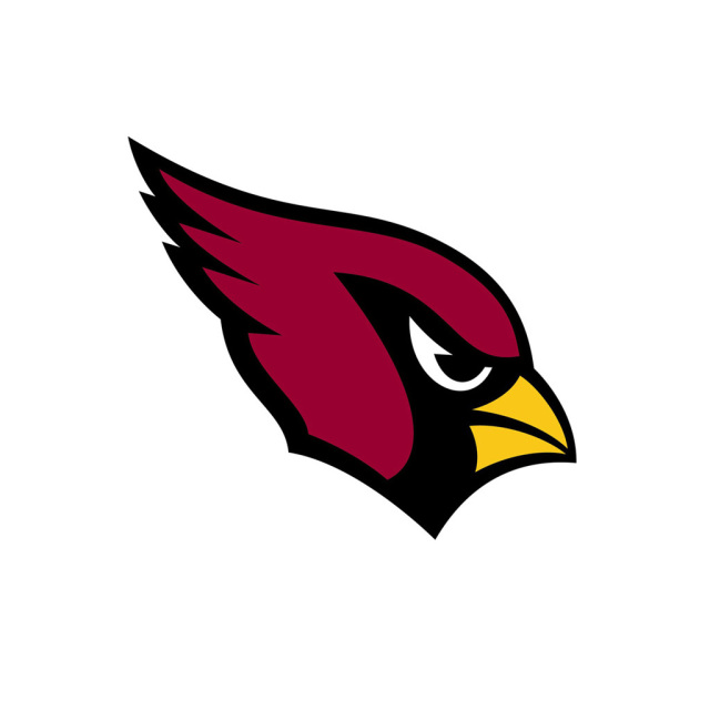 Arizona Cardinals Team Logo iPad Wallpaper White