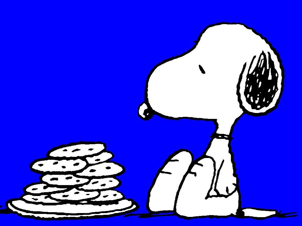 Snoopy With Pancakes