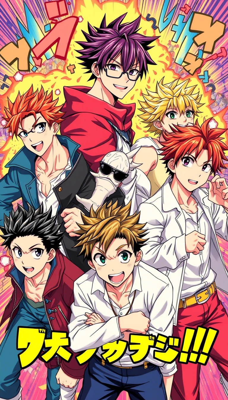 Manga Boys Wallpaper