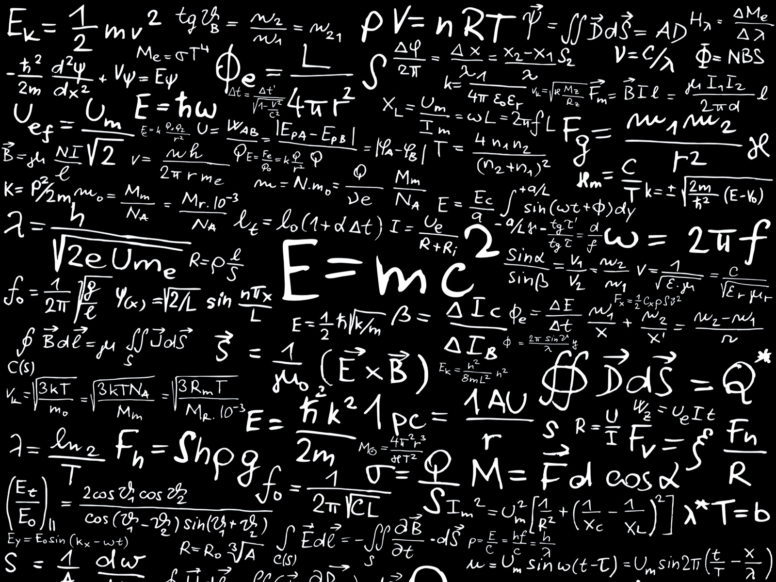 Physics HD Wallpaper Formulas