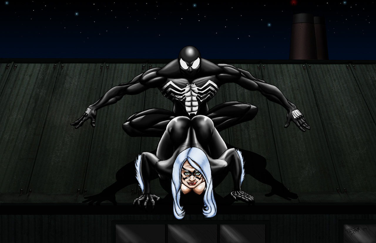 Spider Man And Black Cat By Peterman2070