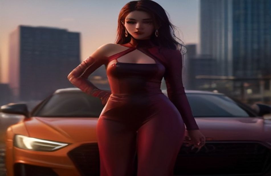 Audi Girl Wallpaper