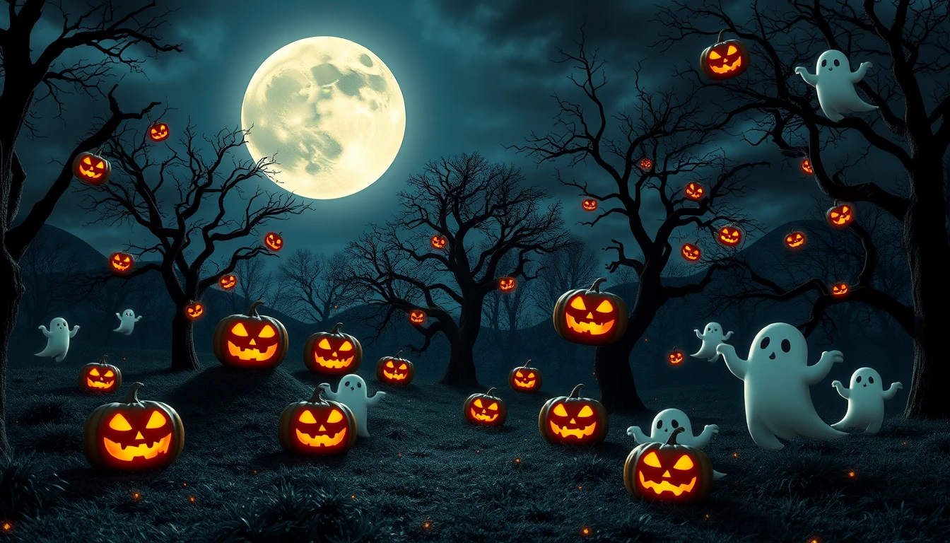 3d Halloween Wallpaper