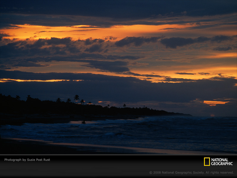 Honduras Sunset Photo Of The Day Picture Photography Wallpaper