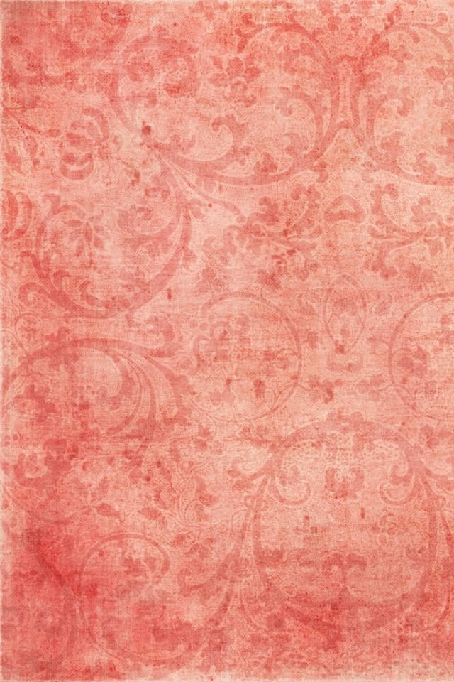 Brown And Pink Background Cute Floral Pattern Design