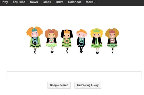 Google Doodle Celebrates St Patrick S Day Larsen Kirk