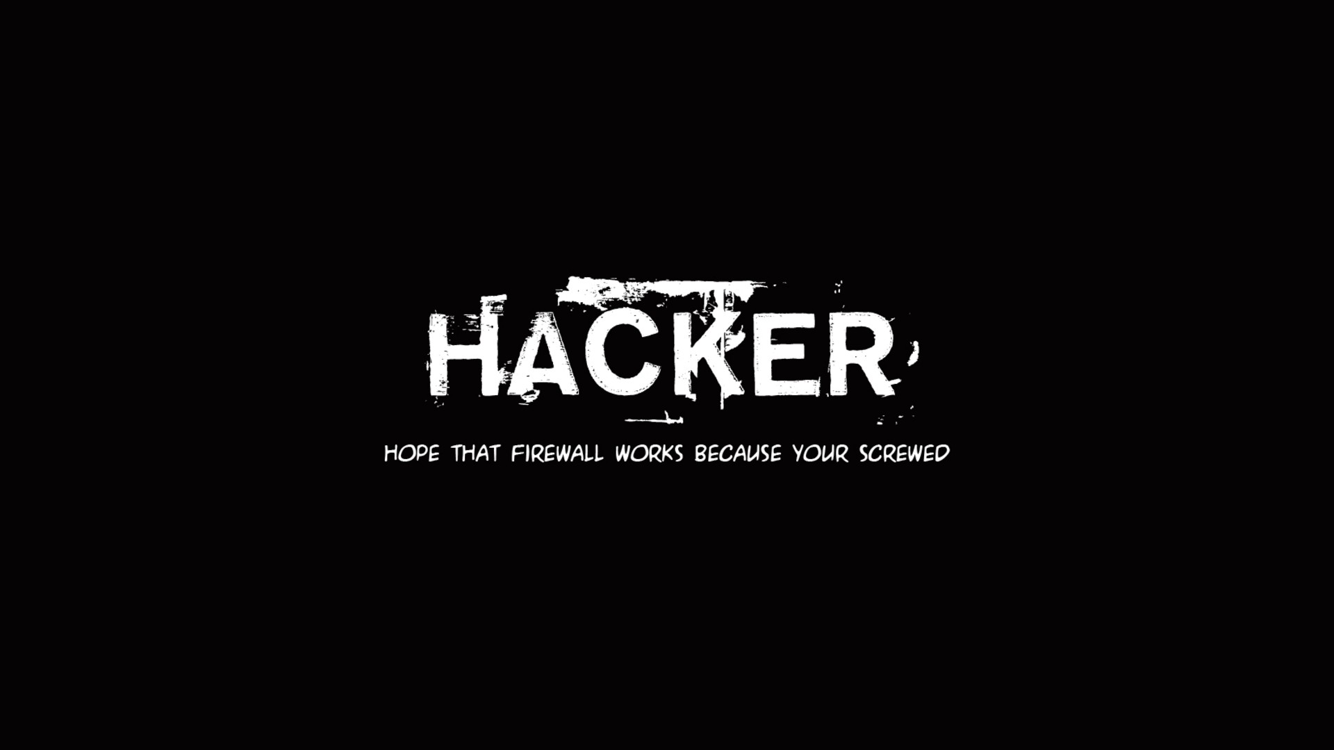 Hacker 3d art black hacker