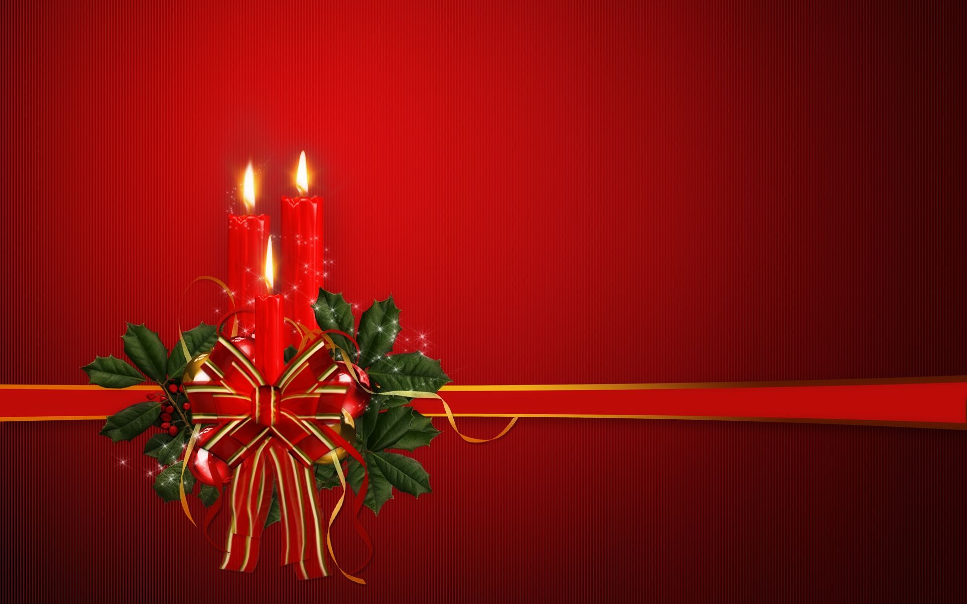 Christmas   Candles Wallpaper   Christian Wallpapers and