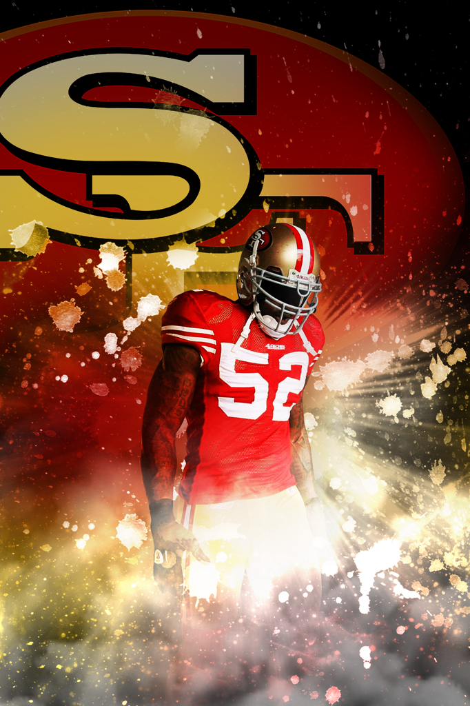 Made a Patrick Willis wallpaper for you guys Enjoy 49ers