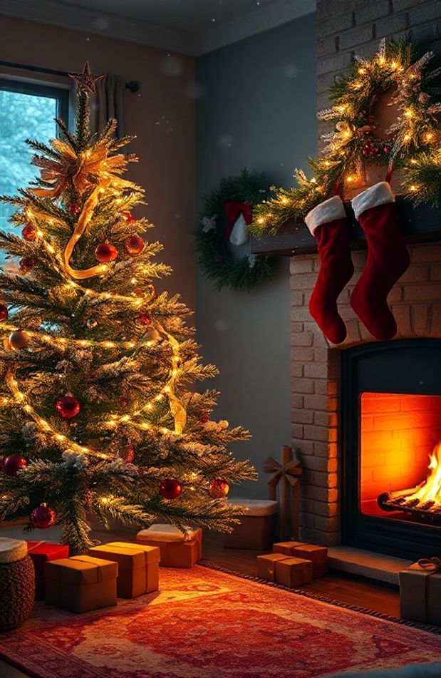 Christmas Background Wallpaper