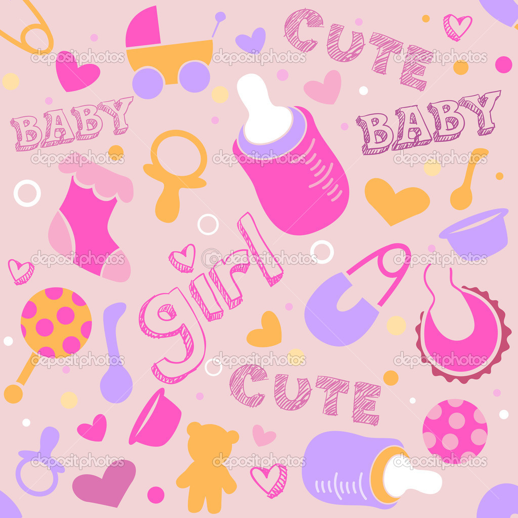 Baby Girl Background Background