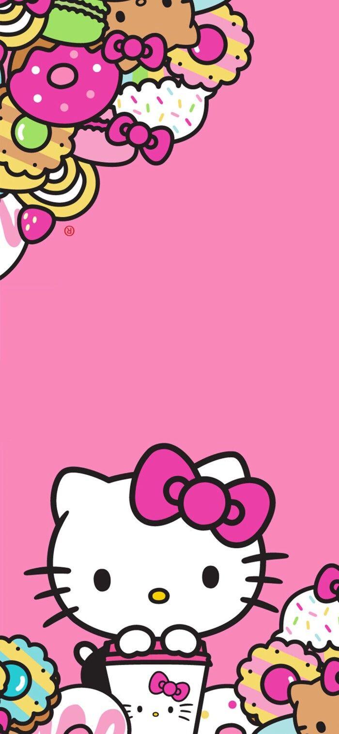 Blossoom Pink on Wallpapers Hello kitty backgrounds