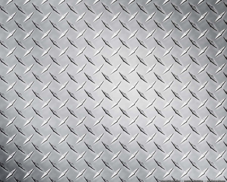 Metallic Diamond Plate Wallpaper
