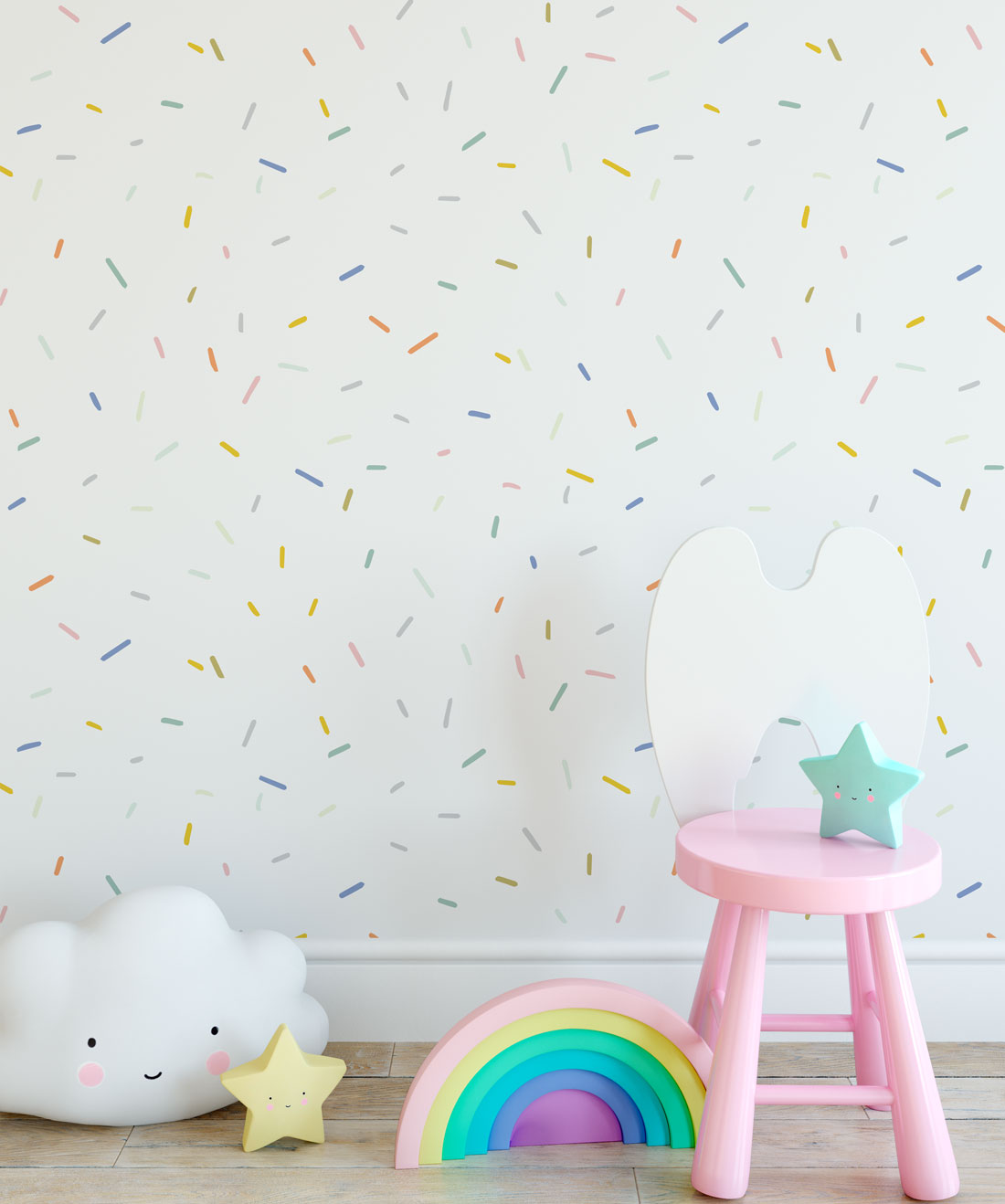 Confetti Wallpaper Delightful Kids Milton King