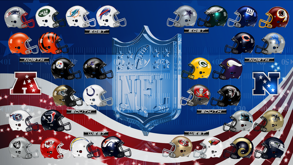 NFL Helmets Wallpaper by Nivrag69 on