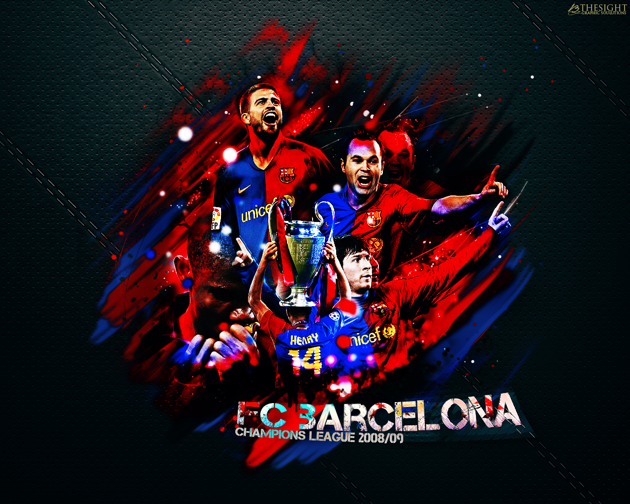 HD]FC Barcelona Wallpapers Risen Sources 1280x1024
